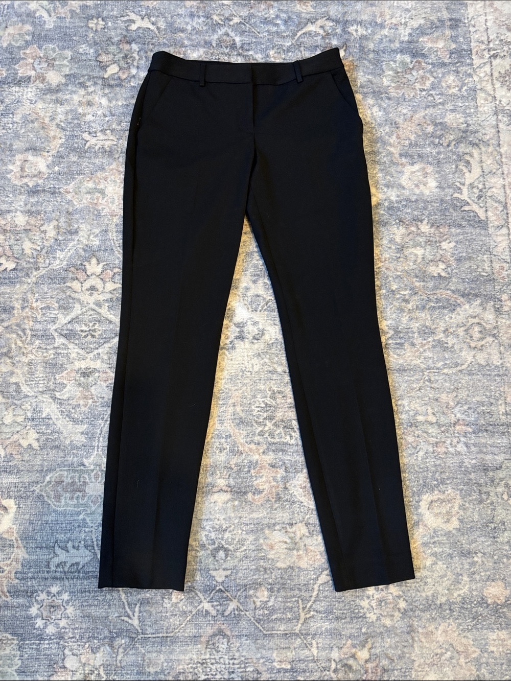 Express Women's Black Skinny Mid-Rise Dress Pants